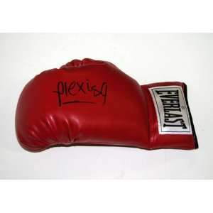  Alexis Arguello Autographed Everlast Boxing Glove Sports 