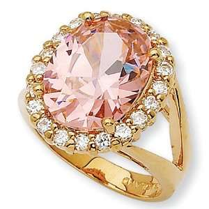   Created Pink Kunzite Jackie Kennedy Ring GEMaffair Jewelry