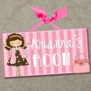   Girls Personalized Kids Room/wall Sign Madison: Everything Else