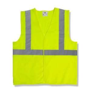  Class II Lime Mesh Safety Vest, Velcro Closure, Cordova 