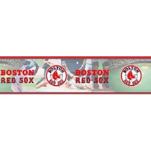  Boston Red Sox MLB Baseball Wallpaper Border: Home 