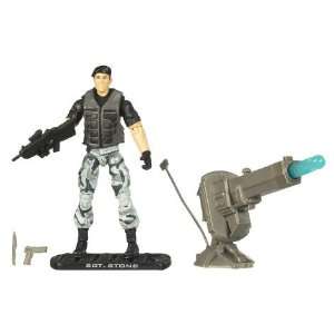   Commando SGT. STONE with Knife, Pistol, Assault Rifle, Missile