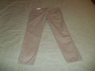 new american eagle womens boy fit cropped pants size 14  