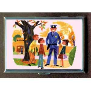 POLICE 1957 CUTE KIDS BOOK ID Holder, Cigarette Case or Wallet: MADE 