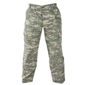Army Combat Uniform; ACU Pants, Trouser Size Large Long; Camo:  