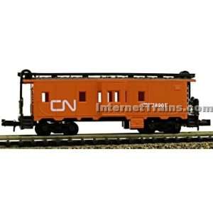  Model Power N Scale Bay Window Caboose   Canadian National 