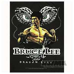  Textile Poster Bruce Lee Dragon Eyes 
