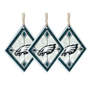  Philadelphia Eagles   NFL Art Glass Decorative Ornament 