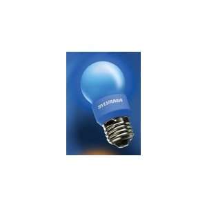 Sylvania LED lamp in A15 shape, emitting blue light, medium screw base 