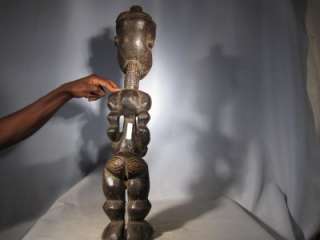 Africa_Congo: Lulua statuette #28 tribal african art  