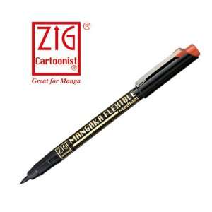  Zig Cartoonist Mangaka Flexible Marker Pen   Medium Tip 