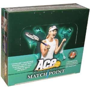    2008 Ace Authentic Match Point Tennis (24 Packs) Toys & Games