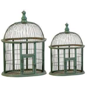  Round Bird Cage 20.5/15 Set Of 2: Pet Supplies