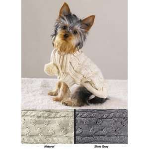    Casual Canine Pure 100% Wool Gray Sweater   X small: Pet Supplies