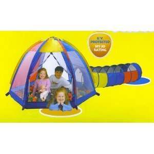   Fun Zone with 5 Foot Tunnel Includes 100 Play Balls Toys & Games