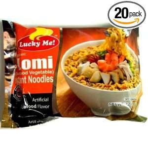 Lucky Me Instant Lomi Seafood Flavor (Pack of 20)  Grocery 