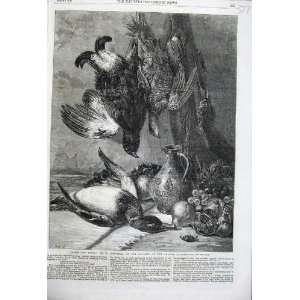  1862 Dead Game Birds Fruit Duffield British Institution 