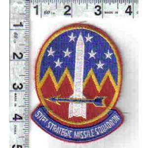   Missile Squadron (ICBM Titan)   U.S. Air Force Patch 