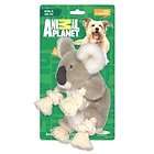 Jakks Pets Animal Planet Koala with rope Dog Puppy Squeaker Toy Toss 