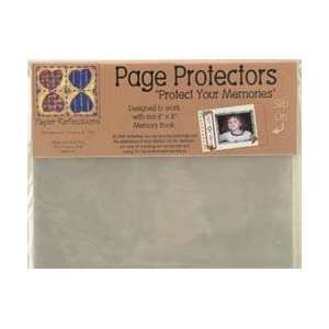   Paper Reflections Page Protectors (6x8) Side Load Slip On, 10/Pkg