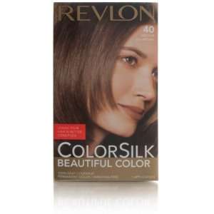   ColorSilk Beautiful Color 40 Medium Ash Brown: Health & Personal Care