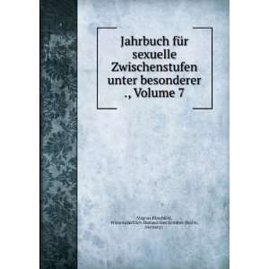    HumanitÃ¤res Komitee (Berlin, Germany). Magnus Hirschfeld Books