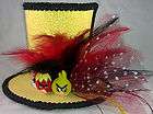 ANGRY BIRDS Mini Top Hat Costume Burlesque Pageant Tea Party Fun 