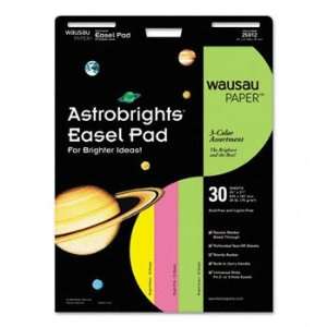  Wausau Paper 25912   Astrobrights Easel Pad, 25 x 31 
