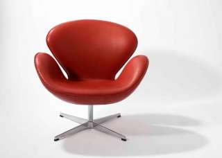 Jacobson’s Swan Leather Lounge Chair CH7221 (17 colors)  
