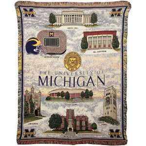  Michigan Wolverines University Blanket