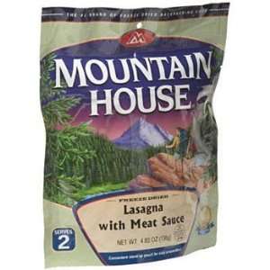  Mountain House Lasagna w/ Meat Sauce   2 Serving Entree 