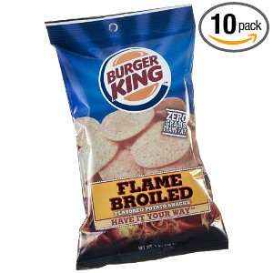 Burger King Flame Broiled Flavored Potato Snack, 5.5 Ounce Bags (Pack 