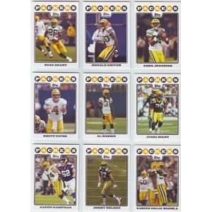  2008 Topps Football Green Bay Packers Team Set: Sports 