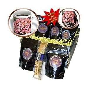 Florene Flowers   Pink Rose Bouquet   Coffee Gift Baskets   Coffee 