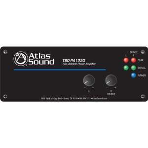  Atlas Sound TSD PA122G Power Amplifier Electronics