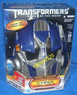 Transformers Optimus Prime Helmet Voice Changer New  