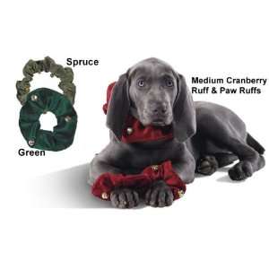  Holiday Ruff Small Collar Color Spruce