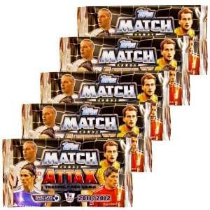  Match Attax 2011/12 Trading Cards 5 X Packs Toys & Games