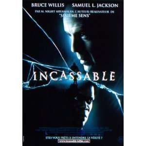  UNBREAKABLE (LARGE   FRENCH   ROLLED) Movie Poster