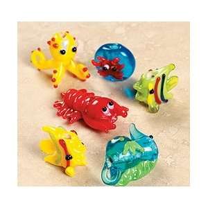    6   Under The Sea Lampwork Glass Beads Arts, Crafts & Sewing