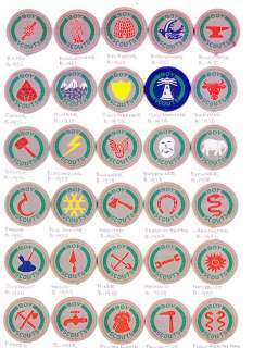 1930 40s British / United Kingdom Boy Scouts Proficiency Badge Lot 
