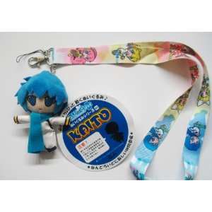  4.5 Nendoroid Vocaloid Kaito Plush Mascot Key Chain with 