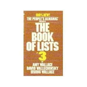  Book of List Irving Wallace Books