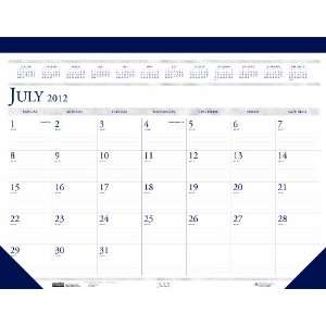Doolittle Academic Desk Pad Calendar July 2012 to August 2013, 22 x 17 