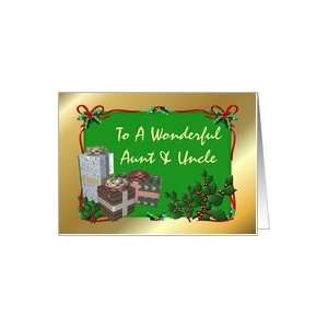  Christmas For Aunt`Uncle Holly Gifts Card Health 