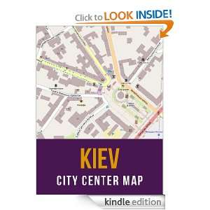Kiev, Ukraine City Center Street Map eReaderMaps  Kindle 