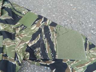 RAID MOD Tigerstripe Jungle Camo Shirt Size LARGE LONG Navy NSW E0D 