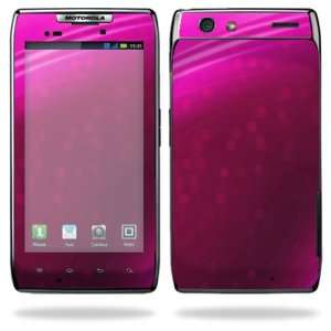  Razr Android Smart Cell Phone Skins   Pink Abstract: Cell Phones