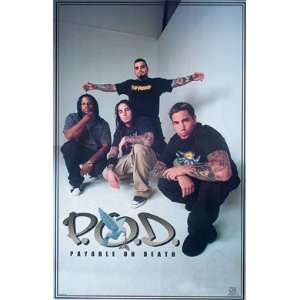  P.O.D. (POD) Band Poster   Large 24 x 36 Wall Poster 