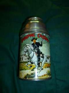 NICE 1954 HOPALONG CASSIDY GLASS LINED UNBROKEN THERMOS  